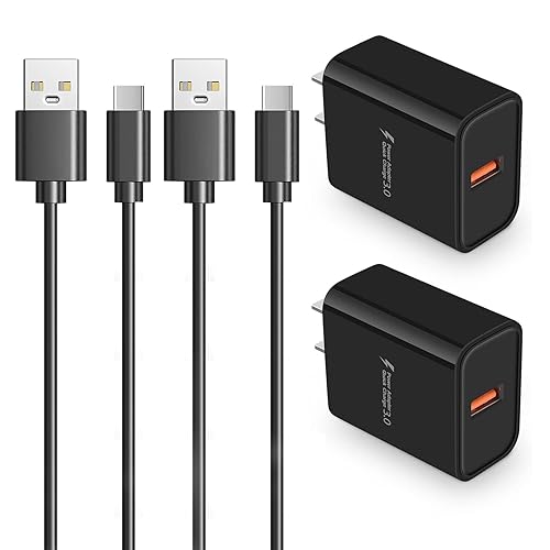 2-Pack 10FT USB C Wall Charger for Motorola TurboPower, Moto G Power 5G 2025 2024, G Stylus, One 5G UW Ace, Edge 5G UW,G100, G Play, Edge+ 2022/2023