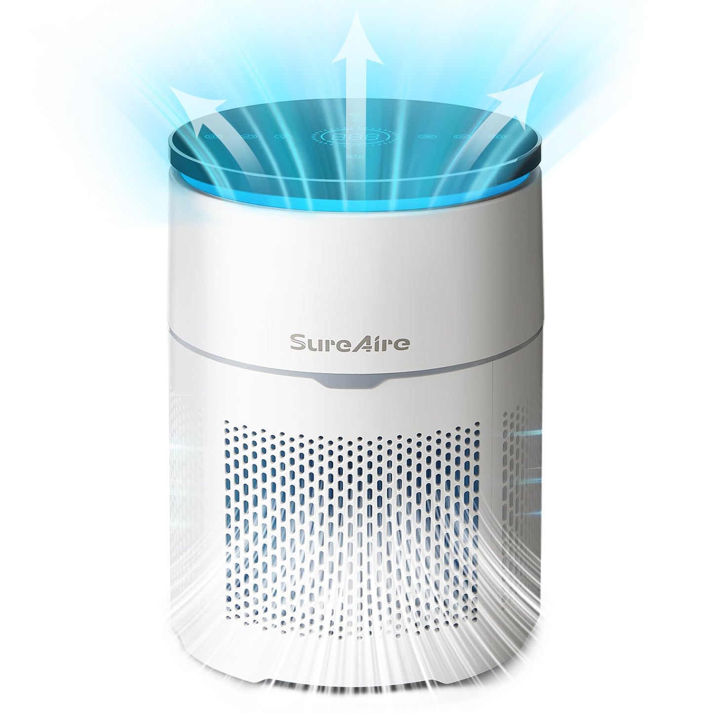 Hepa and Carbon Filter Air Purifier- True Air Purifier for Nursery, Bedroom Office, Filters Smoke, Pet Dander, Odor, Pollen, Dust - Air Filter Home