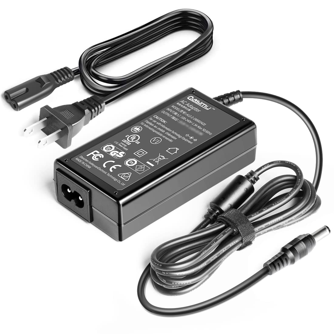 CASIMY 19V 3A AC DC Adapter Charger Compatible with AMD Ryzen Pro UM250 MINI PC ZOTAC Beelink SEI10 Mini Desktop Computer Intel NUC Kit Power Supply…