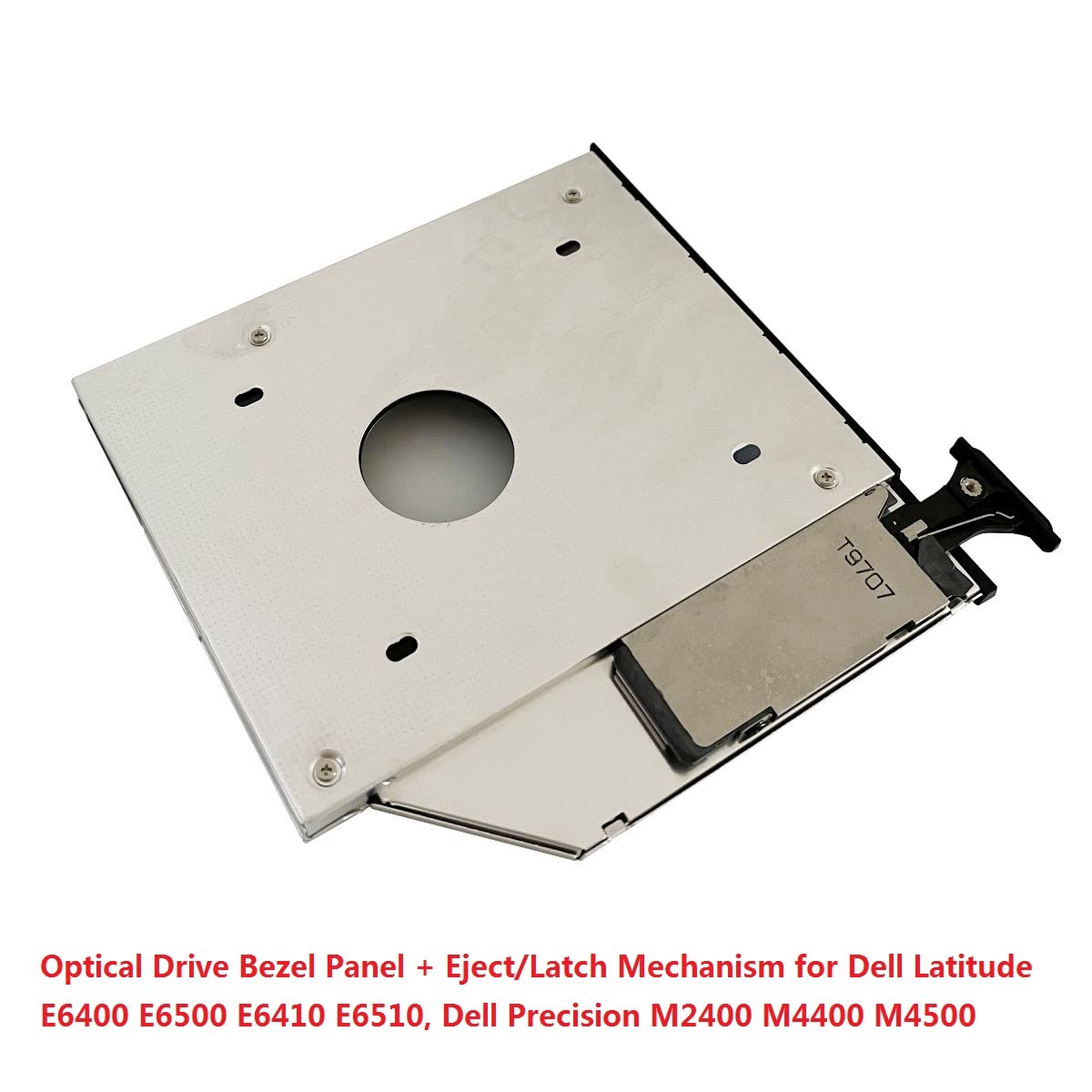 2nd HDD SSD Hard Drive Optical Bay Caddy Frame for Dell Latitude E6400 E6500 E6410 E6510 Precision M2400 M4400 M4500 Modular Bay