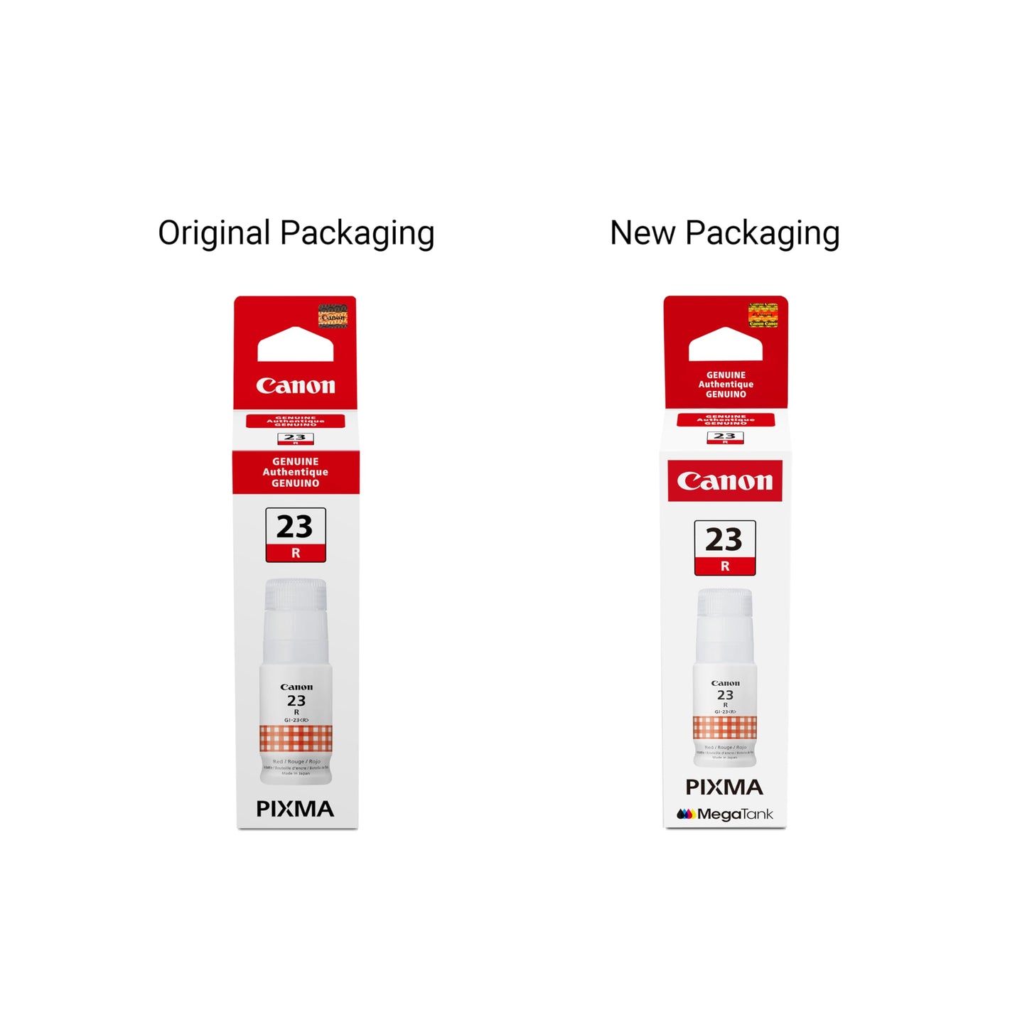 Canon GI-23 Genuine Red Ink Bottle, Compatible with Megatank G620 Printers