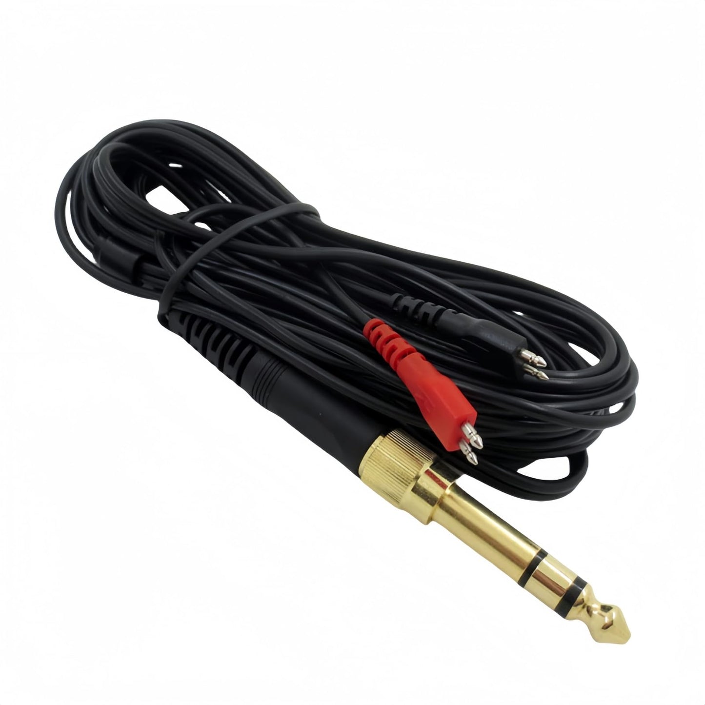 Rillpac Replacement Lightweight 2 Meters Audio Cables for Sennheiser HD25 HD560 HD540 HD430 HD250 Headphones Extension Cord with 6.35mm Adapter…