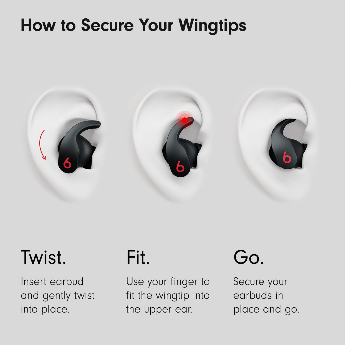 Beats Fit Pro (1st Gen) - True Wireless Noise Cancelling Earbuds - Active Noise Cancelling - Sweat Resistant Earphones, Compatible with Apple