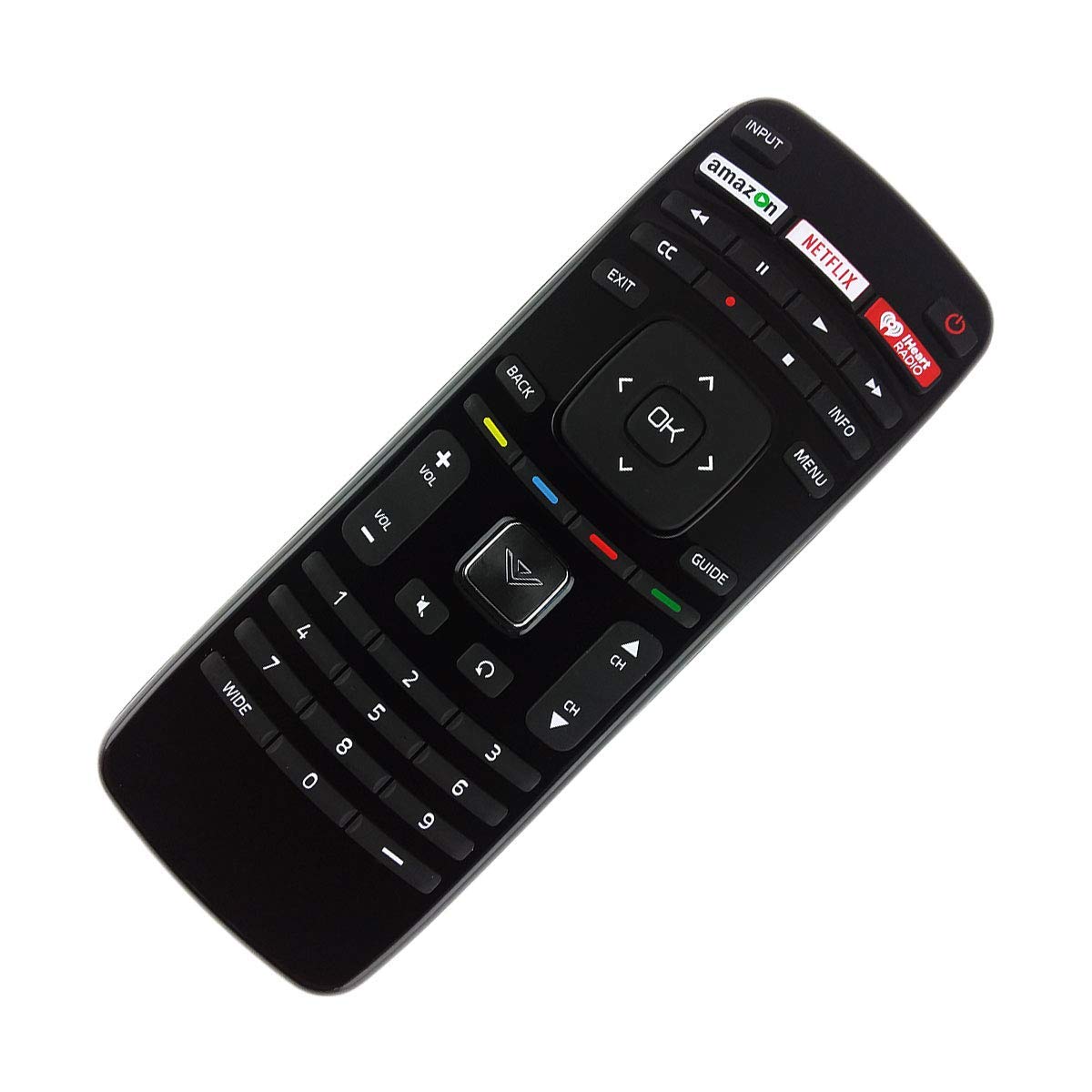 Vizio XRT112 Factory Original Replacement Smart TV Remote Control (Amazon/Netflix/iHeartRadio) - New 2018 Model