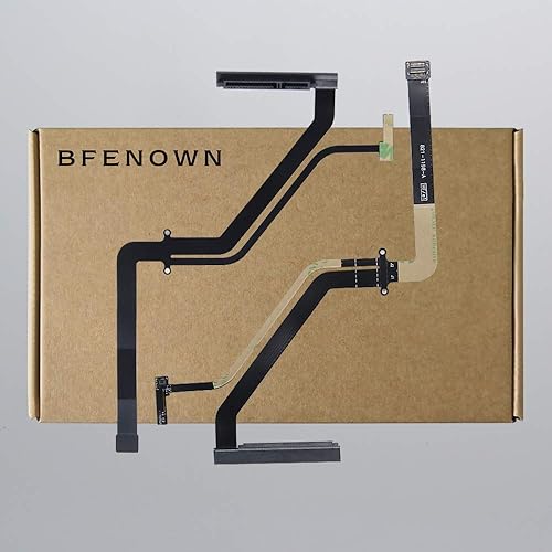 Bfenown Replacement HDD SATA SSD Hard Drvie Disk Connector Cable with IR/Sleep for MacBook Pro Unibody 15 A1286 (922-9034, 922-9314, 922-9751)