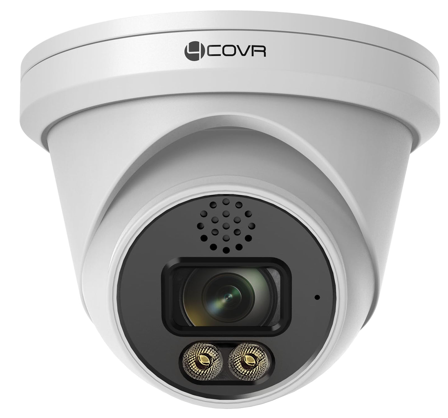Forcovr 4COVR 12MP PoE Dome Security Camera with Color Night Vision, 12MP Wired Surveillance IP Camera Outdoor, Smart AI Human/Vehicle Detection