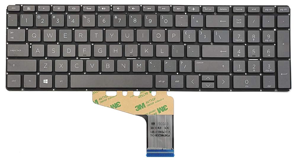 Replacement Backlit Keyboard for HP Spectre X360 15-CH011DX 15-CH011NR 15-CH015NR 15-CH017NR