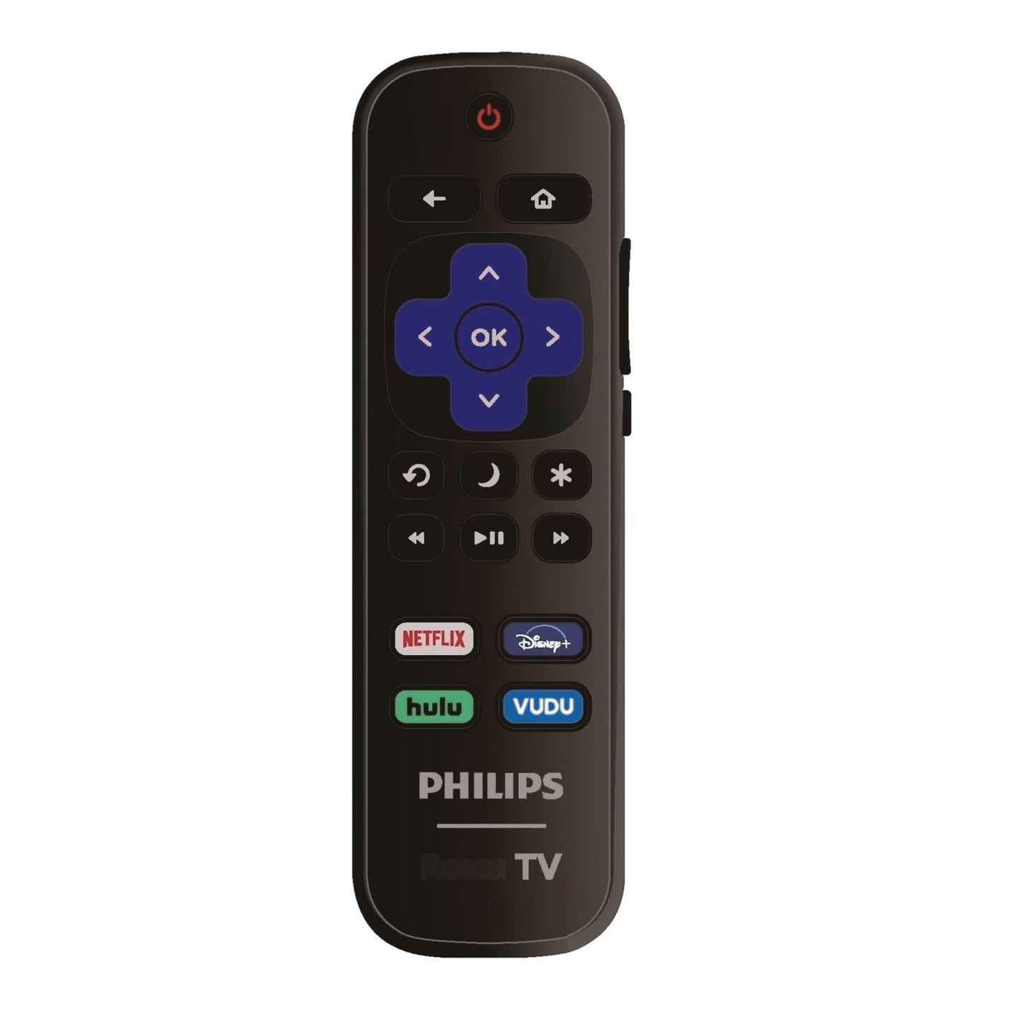 Replacement Remote Control Compatible with All Philips Roku TV Smart TVs?Only Works with Philips Roku TV, Not for Roku Stick and Roku Box?