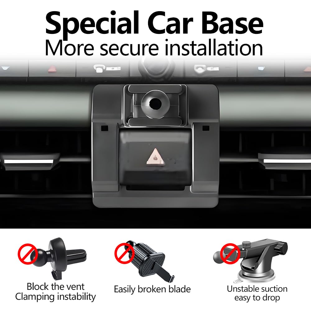 JIEZMO Car Magnetic Phone Mount for Toyota RAV4 2026 Auto Interior Accessories Best Cellphone Holder Mobile Cradle Cell Phones Navigation Charging