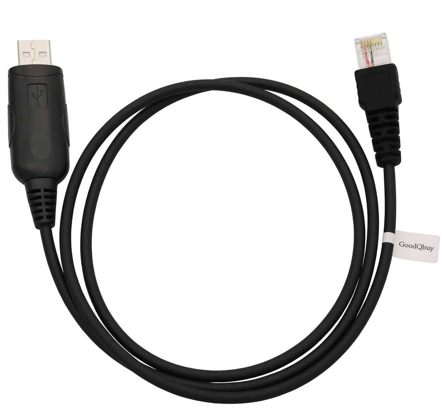 GoodQbuy USB Programming Cable CT-104 CT-104A for Yaesu/Vertex Radios VX-1000 VX-2000 X-2100 VXR-5000 VXR-7000 VX-7200 RJ-45 8-pin