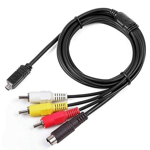 FocalTop AV A/V Audio Video TV Cable/Cord/Lead for Sony Handycam HDR-XR200/v/e Camcorder