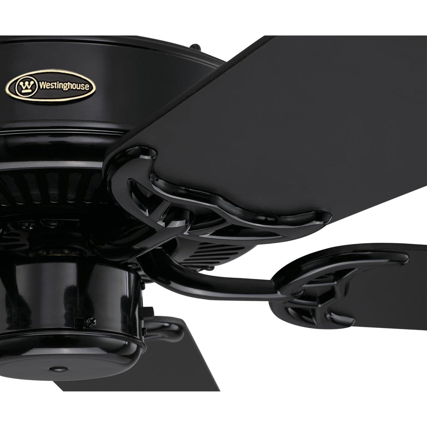 Westinghouse 7303800 Contractor's Choice Ceiling Fan, 52-Inch, Black