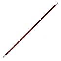 FIRESTIK 2ft II Heavy-Duty-Antenna 5/8 Wave, Red, FS2R