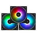 Thermalright TL-S12-S X3 CPU Fan 120mm ARGB Case Cooler Fan Comes with ARGB Lighting Effect,PC PWM Silent Computer Fan with 1500RPM Speed, CPU Cooling