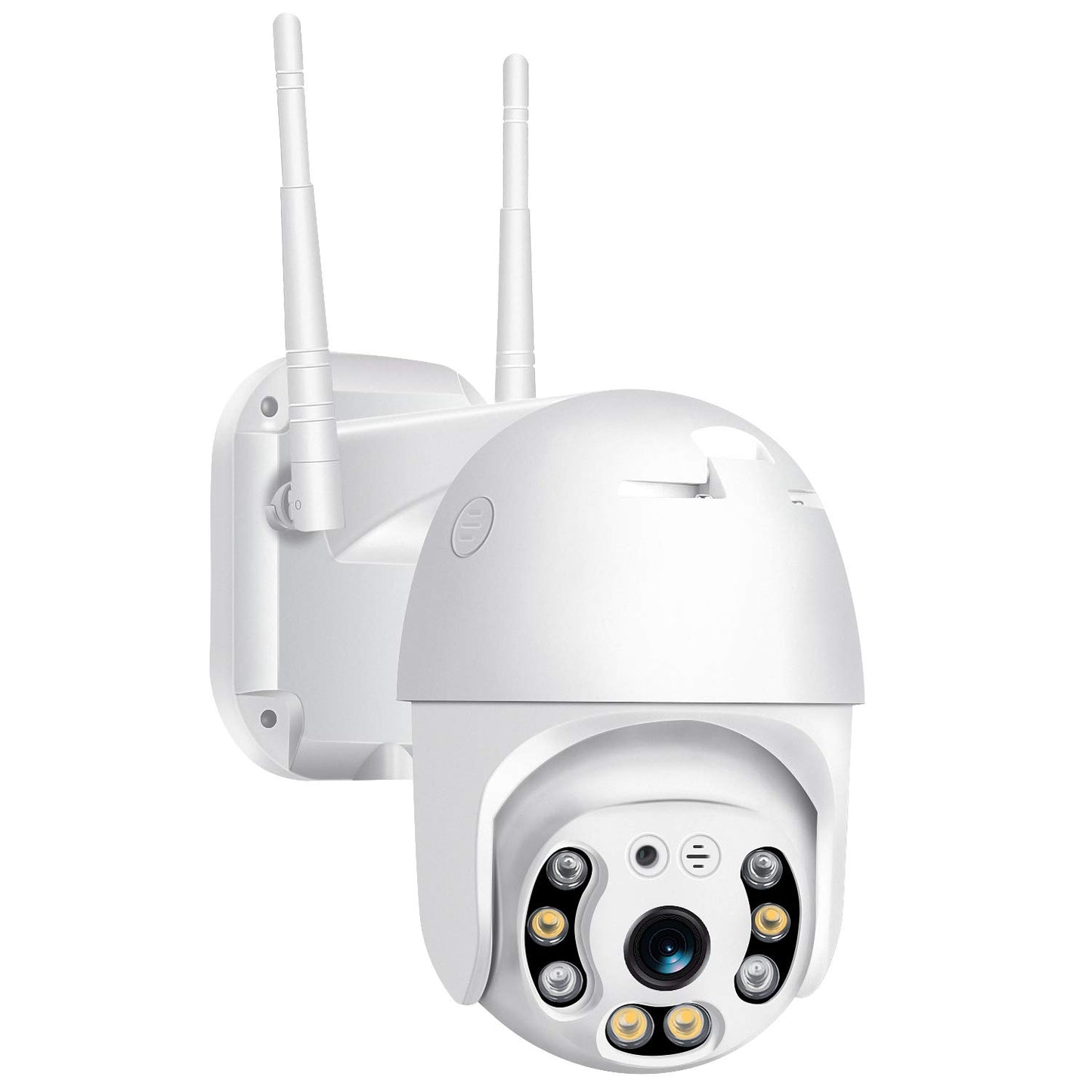 Pan Tilt Outdoor Security Camera, 1080P Home WiFi IP Camera, Pan Tilt Dome Surveillance Cam, Two Way Audio Motion Detection Clear Night Vision Onvif