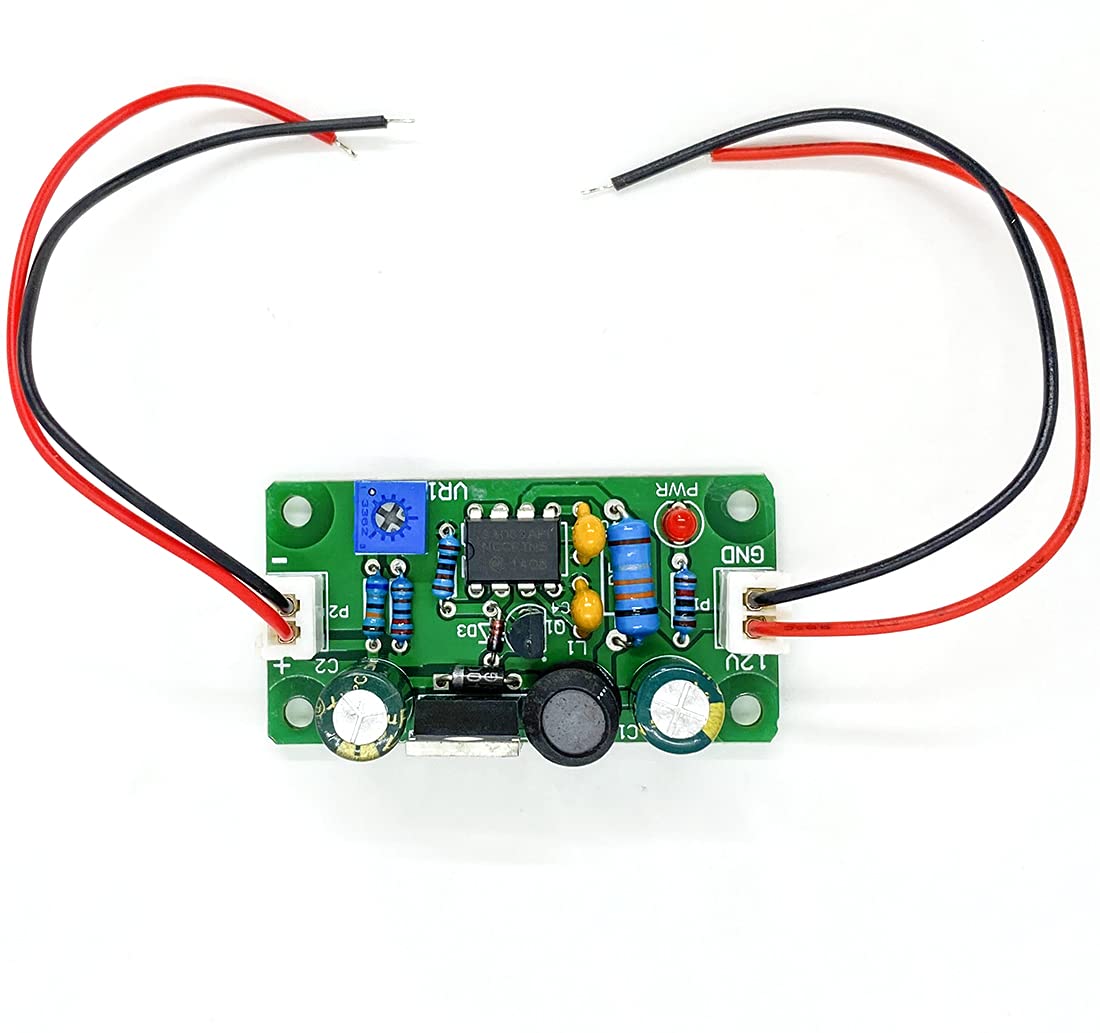 High Voltage DC-DC Boost Power Supply Converter Module for Vintage Vacuum Nixie Tube, Magic Eye 6E2 Level Indicator 9V-12VDC Input, 80V-380VDC Output…
