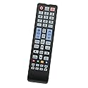 Replaced Remote Control Compatible for Samsung UN49M5300 UN75NU7100 UN49M5300AF UN40NU7100 UN50M530D UN65MU1290 UN49MU6290FXZA Smart LED HDTV UHD 4K