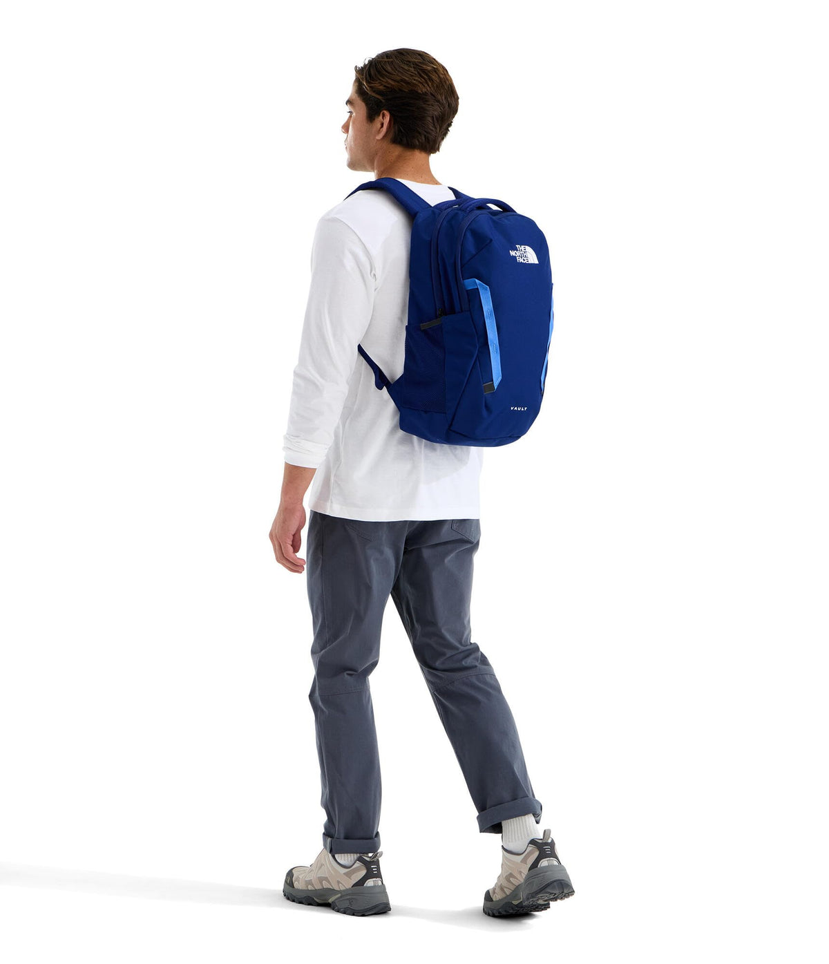 The North Face Vault Everyday Laptop Backpack, Bold Bl/Active Bl, OSFA