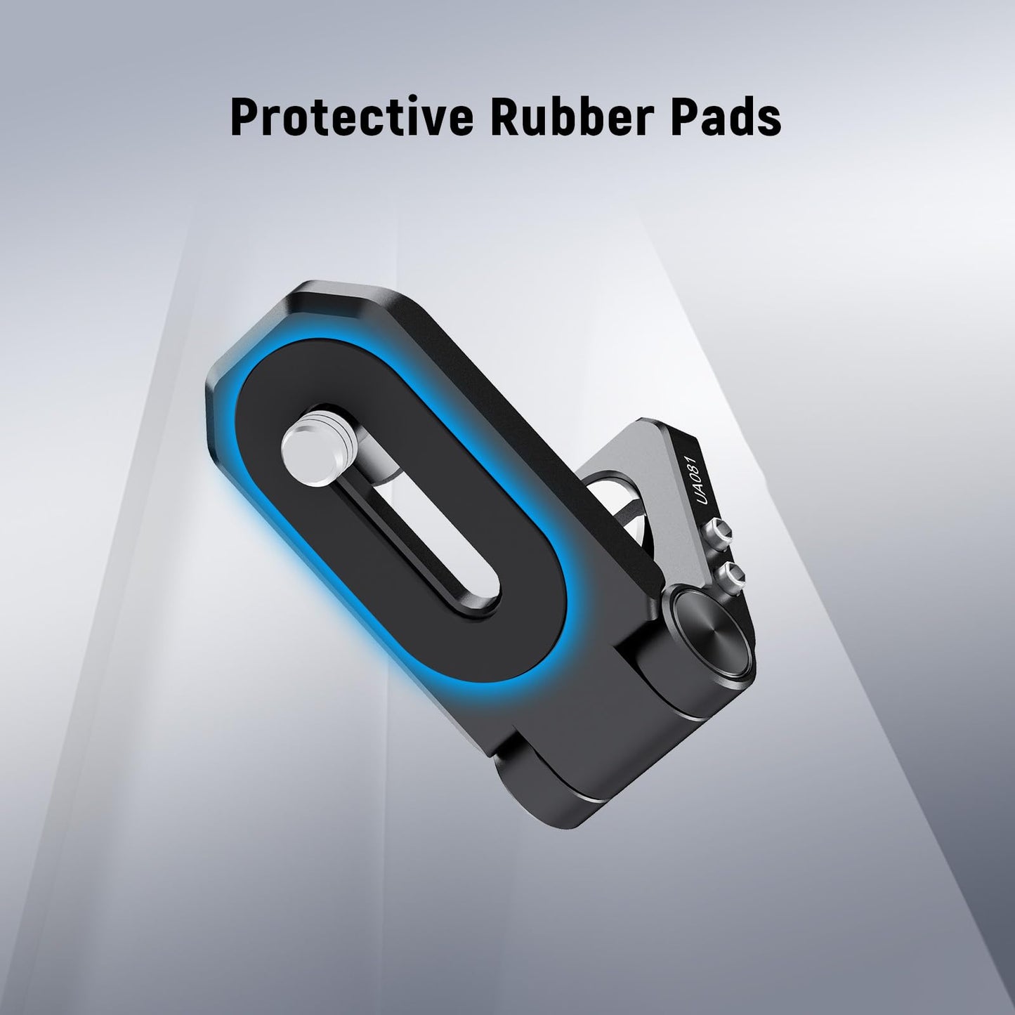 NEEWER Mini Foldable L Plate Accessory Mount Adapter with 1/4" Screws, Detachable Anti Twist Pin, Compatible with SmallRig Camera Cage, LED Light