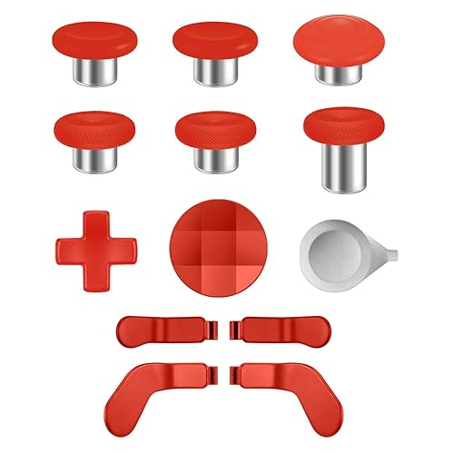Accessories for Xbox Elite Controller Series 2-13 in 1 Replacement Paddles Thumbsticks Analog Sticks Joystick Parts Repair Kit Component Set with 2