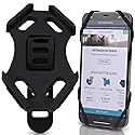 Vive Phone Holder - Universal Cell Phone Mount for Bike, Car, Motorcycle, Bicycle - Portable Silicone Accessories for Samsung, iPhone, Android Phones