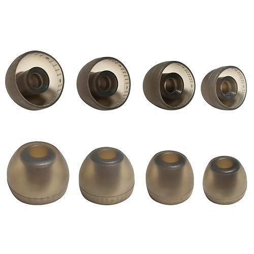 Silicone Replacement Ear Tips for Sony 1000XM5/1000XM4/LinkBuds S/WF-C500/WF-C700N/WF/WI/XBA Earbuds, 4 Pairs