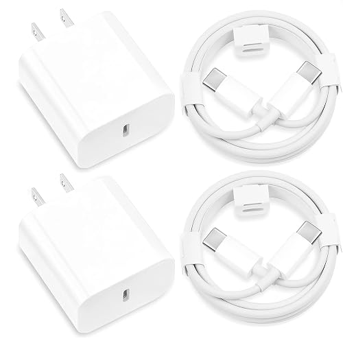 Pixel 8/7/6/5/4/3 Fast Charger, 2Pack 20W USB C Charging Block for Google Pixel 8/8 Pro/7/7 Pro/7a, 6a/6/Pro, 5/4/3/2/XL, Phone 15, Galaxy, Android
