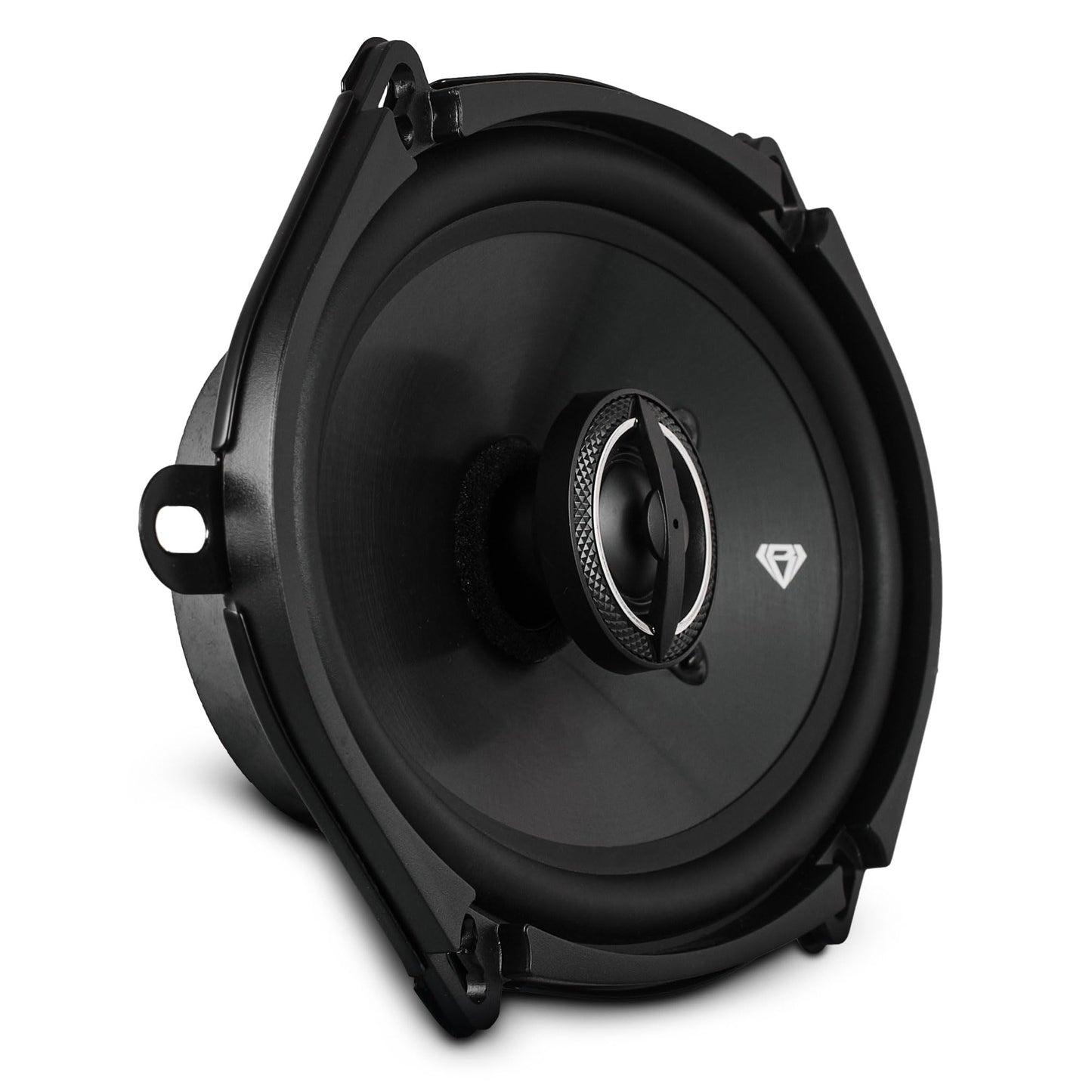BLACK DIAMOND DIA-57.2 5x7 2-Way Coaxial Speaker, Car Audio 4-Ohm 150 Watts (2 Speakers)