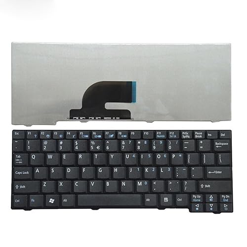 ndliulei New Laptop Keyboard Replacement for Gateway KAV60 LT2001u LT2005g LT2005u LT2007g LT2013g LT2014g LT2016u LT2021u US Layout Black Color