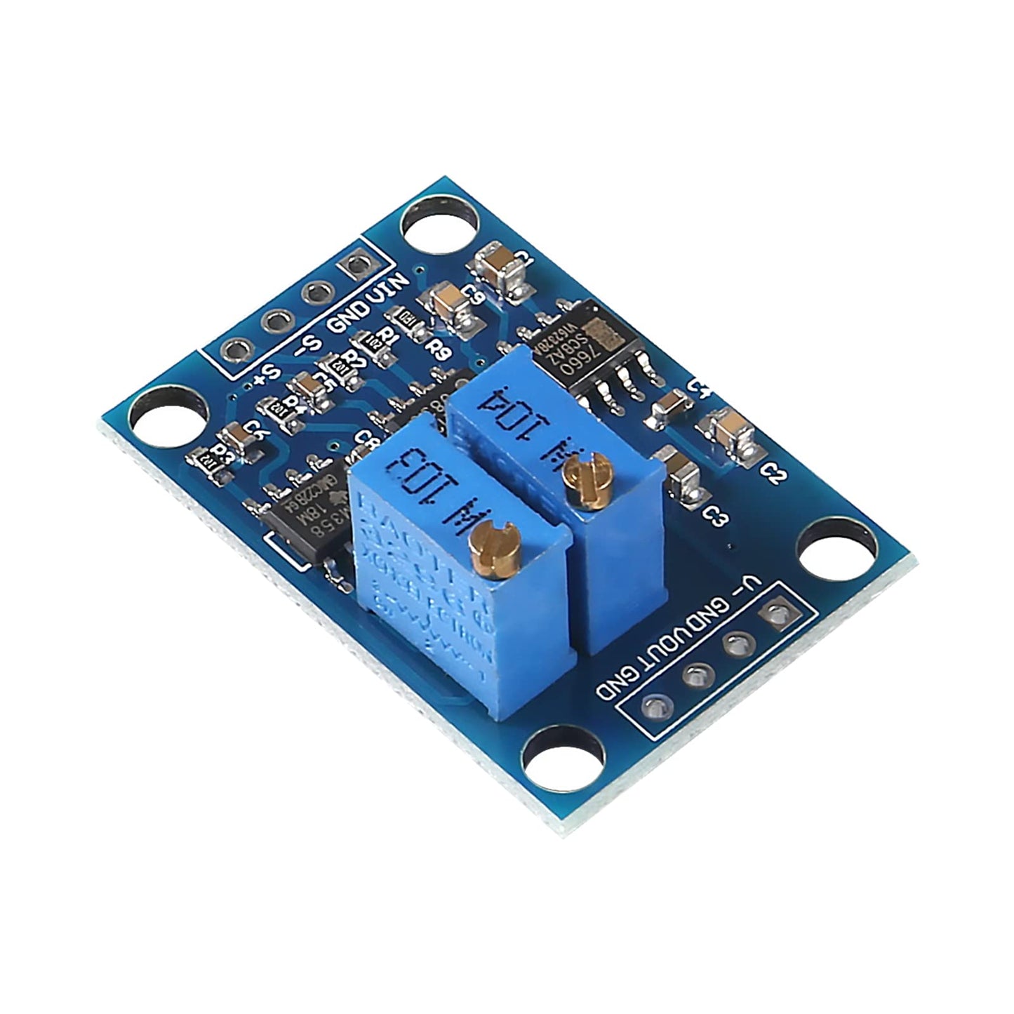 QCCAN 2PCS AD620 Voltage Amplifier Module, Microvolt MV Voltage Amplifier Signal Instrumentation Module Board 3-12V DC
