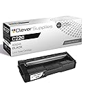 CS Replacement Toner Cartridge Compatible with Ricoh C220 406046 Black Aficio SP C220 Aficio SP C220A Aficio SP C220DN Aficio SP C220N Aficio SP C220S