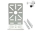 GledeYeTec L-Shape Dome Camera Bracket Adapter,Universal Steel Vertical Ceiling Wall Mount Bracket Holder Wall Ceiling Mount Bracket for CCTV