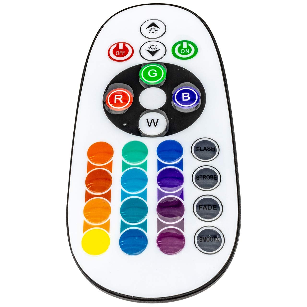 Brilliant Brand Lighting LED Neon 4-Wire 120-Volt RGB Color Changing Rope Light Mini Controller with Wireless Remote