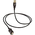 Amazon Basics USB-A 2.0 Extension Cable, Male to Female, 480Mbps Transfer Speed, 9.8 Foot, Black