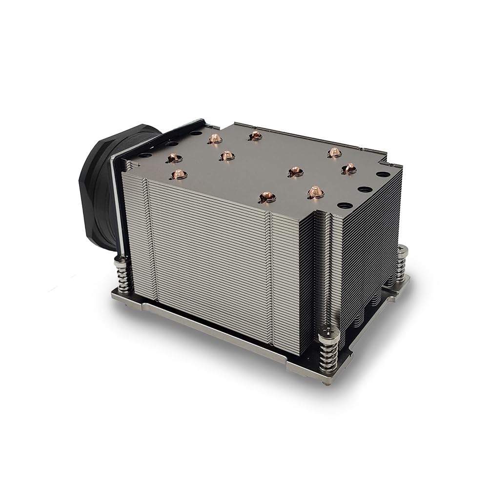 Dynatron W1 Socket LGA 4926 12V 2U Active/Passive Air Cooler - Works with ASRock Rack ALTRAD8UD-1L2T Ampere Altra Motherboard