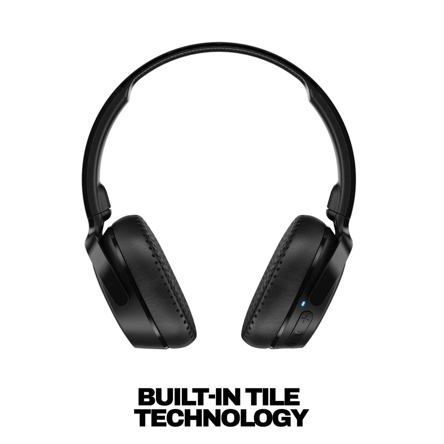 Skullcandy Riff Wireless 2 On-Ear Bluetooth Headphones, Up to 34 Hrs Battery, Foldable Lightweight Design, Convenient for Travel with Included 3.5mm