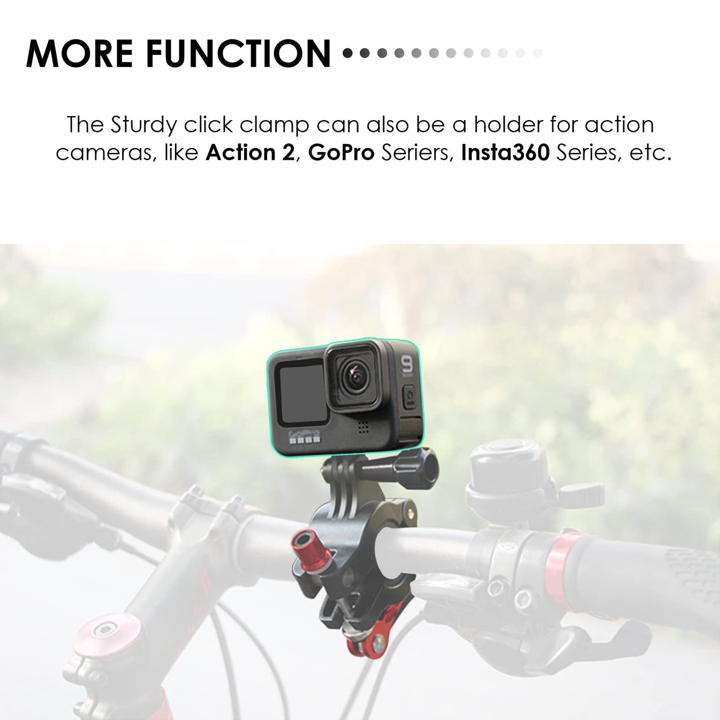 Generic XINANEE Bike Mount for DJI RC-N1/N2 Controller Handle Bar with 360 Rotatable Clamp for Action Cameras
