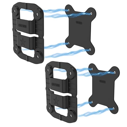 CXVKML Body Cam Magnet Mount,8pcs Magnets Style,Strong Magnet Camera Holder Fit for All Models Police Body Cam, Stick to Clothes Prevent Law
