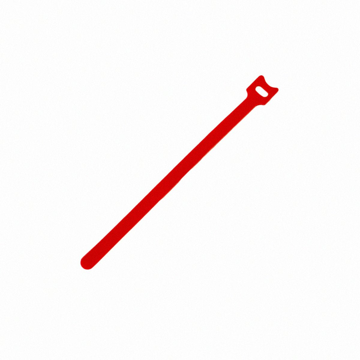 NavePoint 9.5 Inch Hook and Loop Reusable Strap Cable Cord Wire Ties 50 Pack Red