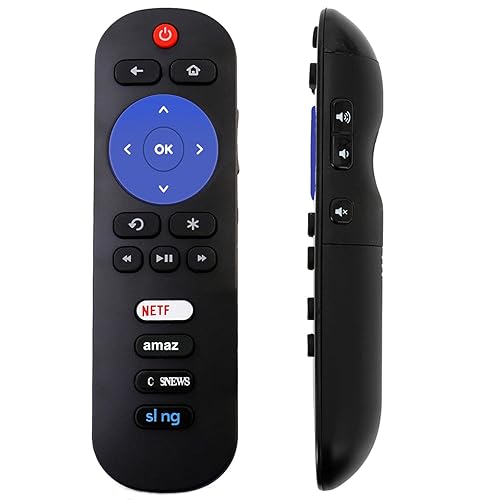 RC280 Replace Remote Applicable for TCL Roku TV 55FS3850 55US5800 65US5800 43FP110 49FP110 32FS3700 32FS4610R 32S800 32S850 28S305 32S305 40S305