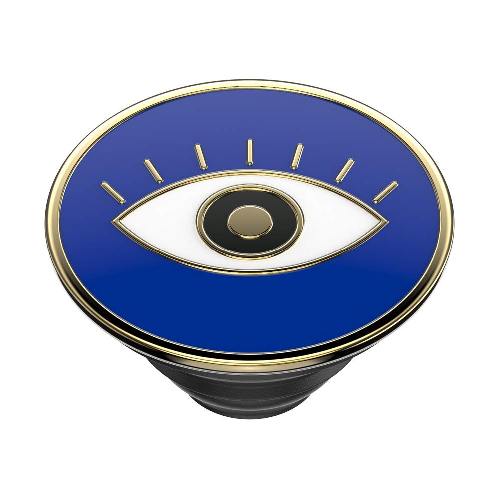 PopSockets Adhesive Phone Grip, Holder, Phone Stand, Enamel - Enamel Evil Eye
