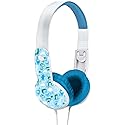 Maxell Safe Soundz Over Ear Headphones Wired Safe Volume Fun Color Young Kids Over The Ear - Light Blue (190295)