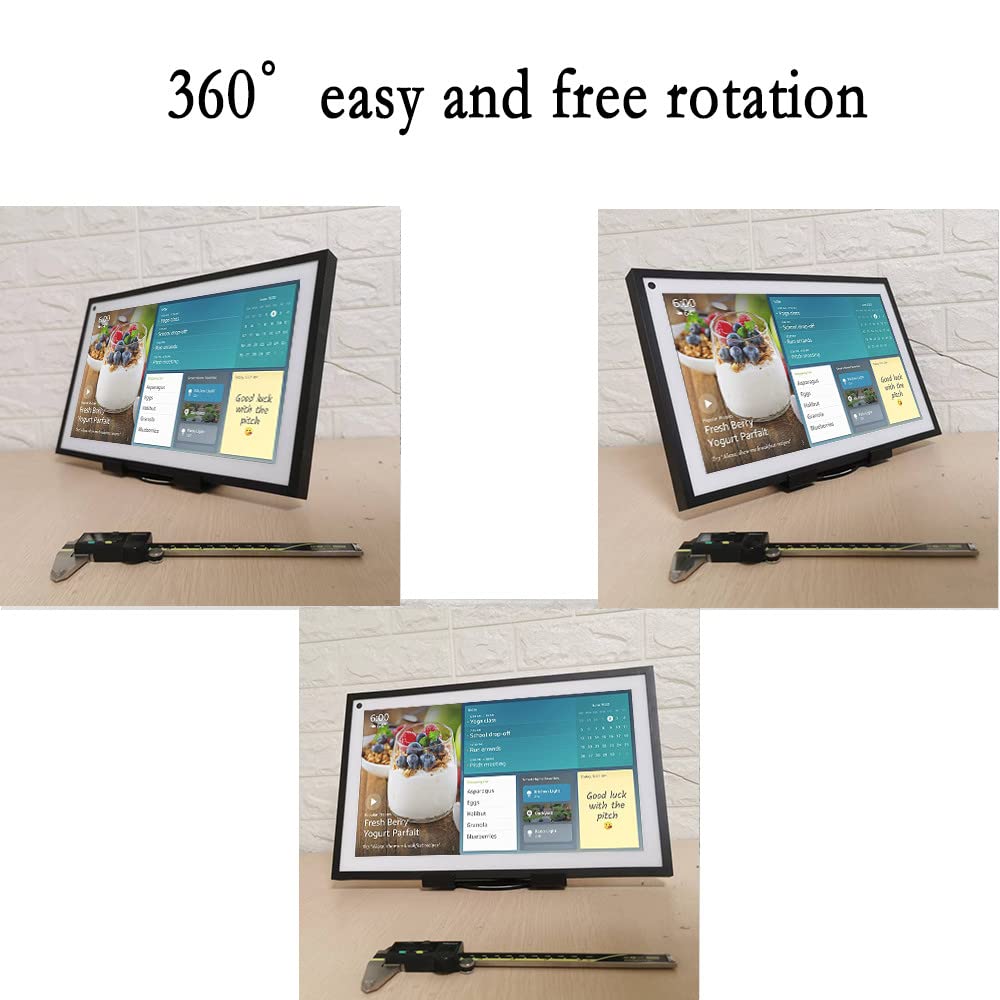 ATOPHK Ech_ooo Show 15 Stand Swivel and Tilt - Perfect Viewing Angle for All Your Needs (Black)