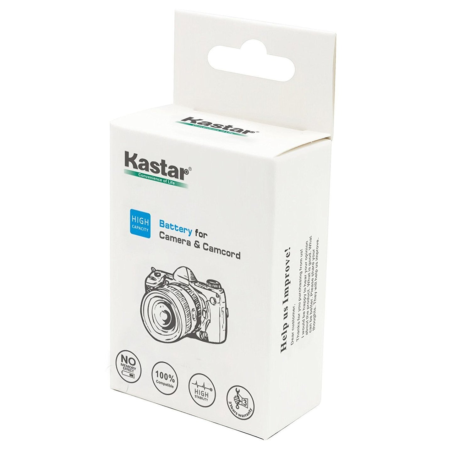 Kastar Battery for JVC BN-VG114 & JVC Everio GZ-E10 GZ-E100 GZ-E200 GZ-E300 GZ-E505B GZ-E515B GZ-EX250 GZ-EX310 GZ-EX355B GZ-EX555B GZ-GX1 GZ-HD500B