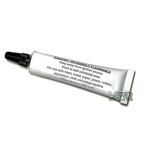 1oz Pro-Grade Clear Rubberized Speaker Repair Adhesive Glue Aluminum Tube