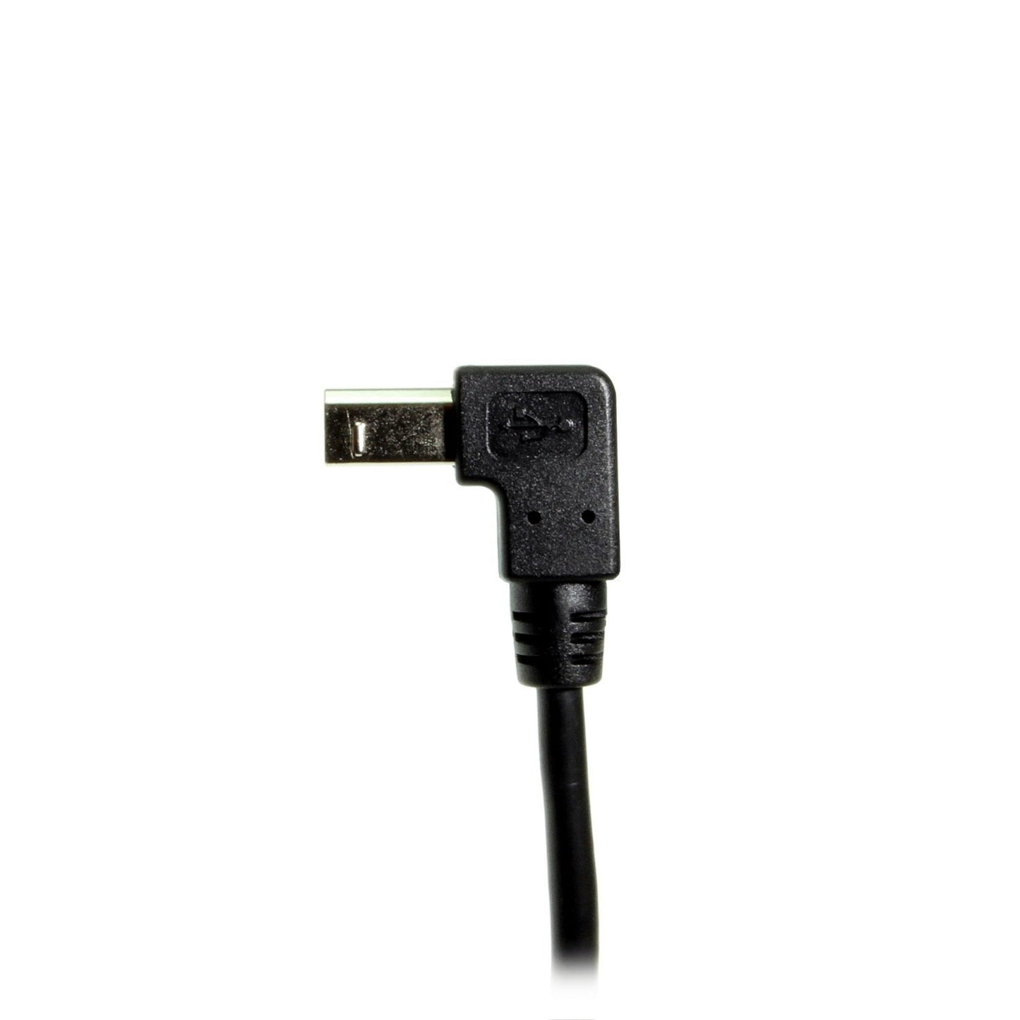 USBGear 6ft. USB 2.0 Cable High-Speed Type A to B Down Angle