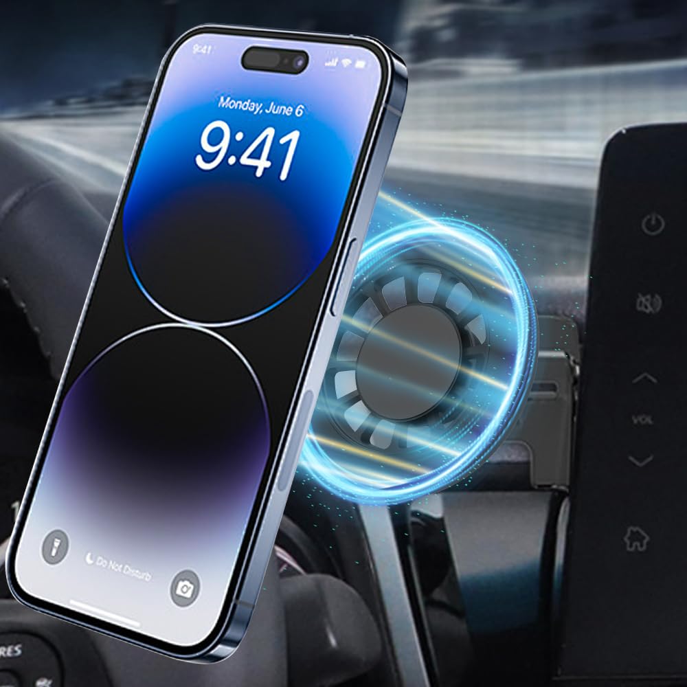 Zchan Car Phone Holder Mount for Toyota Camry 2021-2024 Car Accessories Car Mount 360°Rotation for Car Phone Holder Magnetic Hands Free Compatible