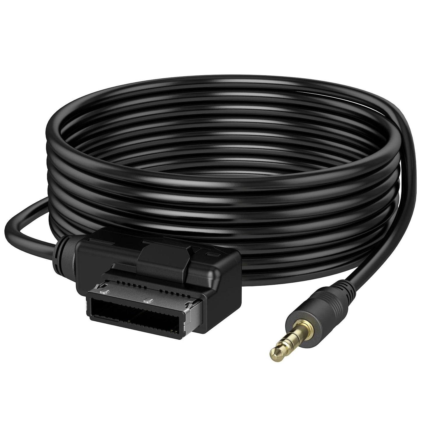 3.5mm Jack Connector AMI Cable - AMI MDI MMI Cable with AUX Input?Compatible with Audi Music Interface/VW MDI Box or MMI System?6 Feet Extra Long