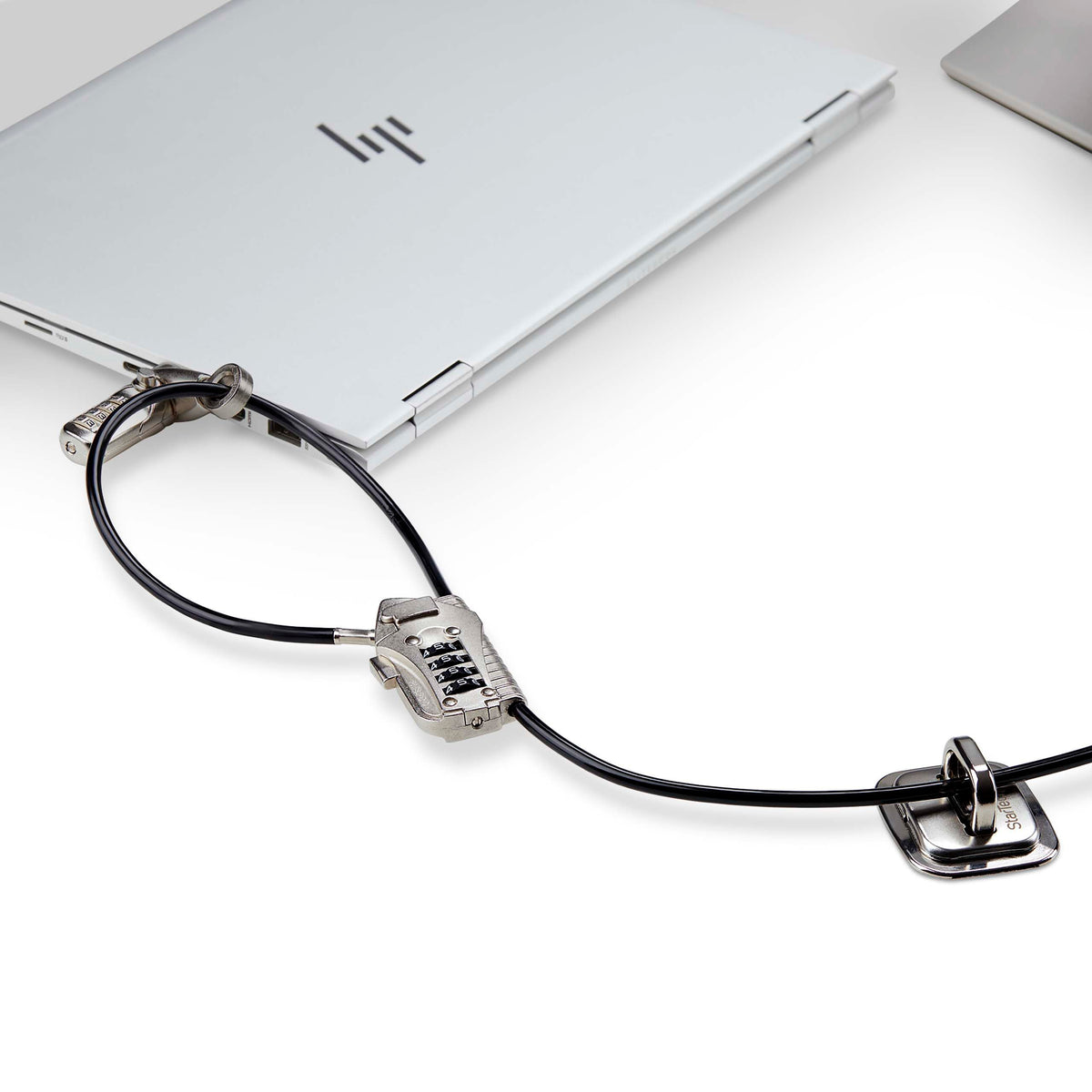 StarTech Laptop/Desktop & Peripheral Lock Kit, 10ft (3m) Steel Cable, TAA