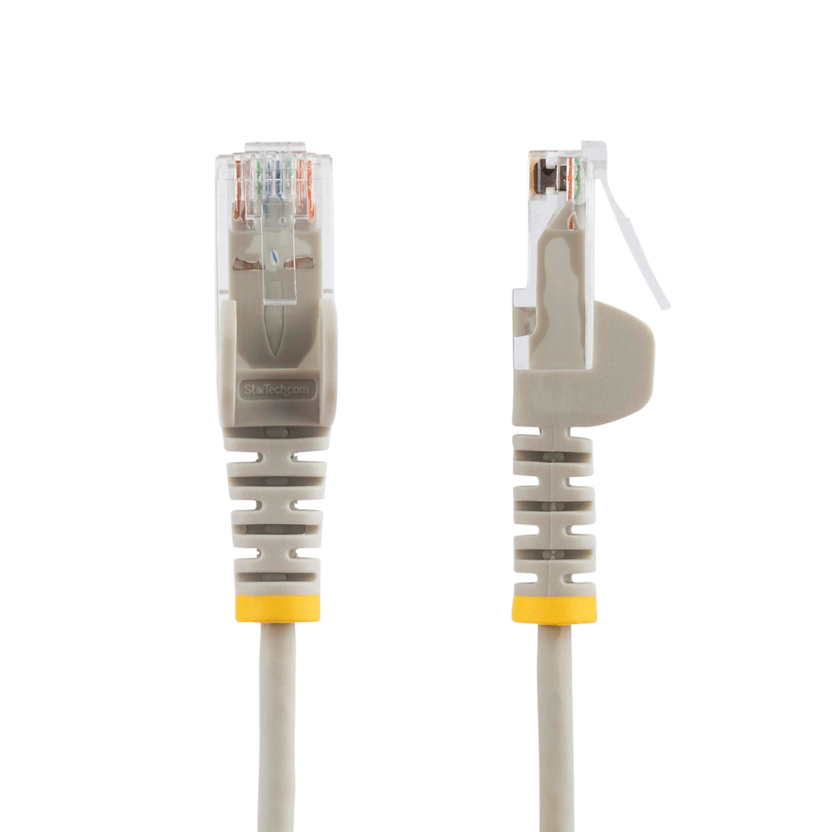 StarTech 6in Cat6 Slim Ethernet Cable, 10-Pack, Gray (N6PAT6INGRS10PK)